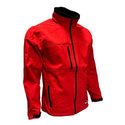 *S* SOFTSHELL SNOW TRACE CZERWONY