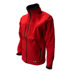 *S* SOFTSHELL SNOW TRACE CZERWONY