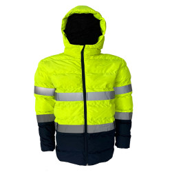 *XL* KURTKA PLUTON ŻÓŁTA