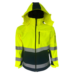 *XL*  KURTKA SNOW HAWK ŻÓŁTA