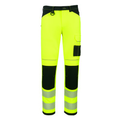 *56* SPODNIE MERKURY STRETCH ŻÓŁTE