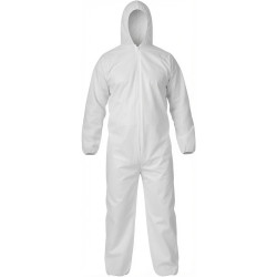 KOMBINEZON JEDNORAZ BIAŁY 2XL