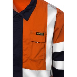 *182C* BLUZA MARS POM-GRANAT
