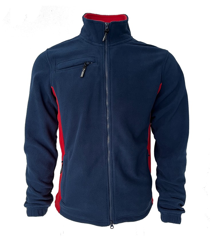 *XL* POLAR CONSUL GRANATOWO - CZERWONY