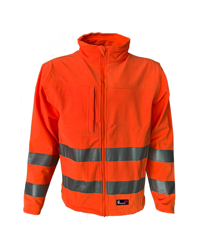 *XXXL* SOFTSHELL SIRIUS POMARAŃCZ