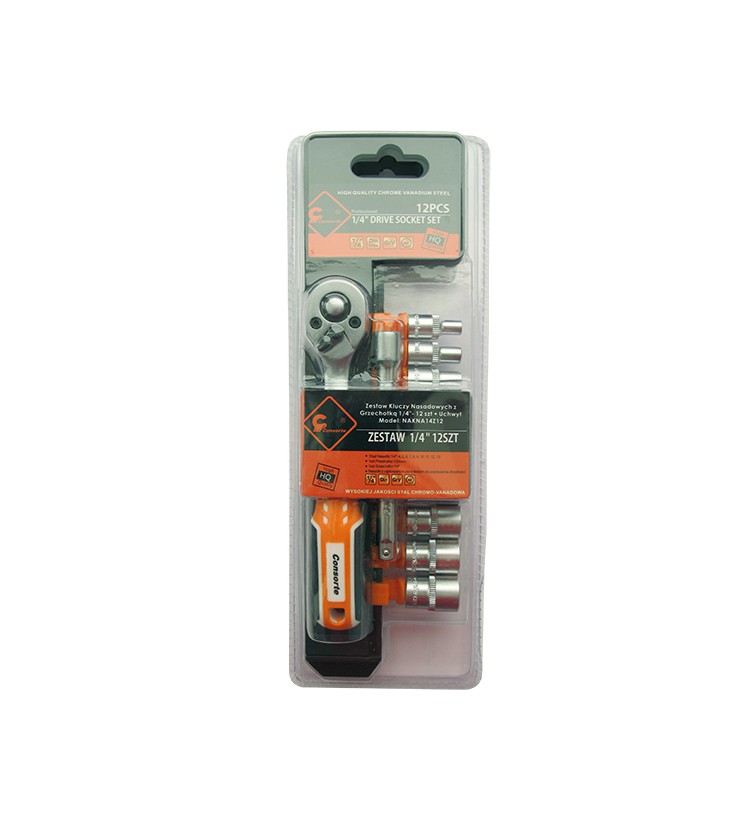 ZESTAW 1/4" 12 EL.